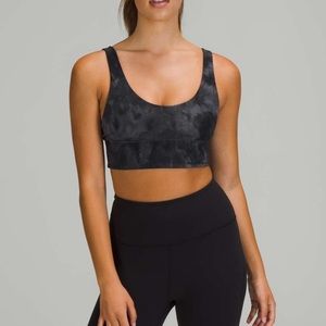 Reversible Align Bra Diamond Dye Pitch Grey Graphite Grey / Graphite Grey